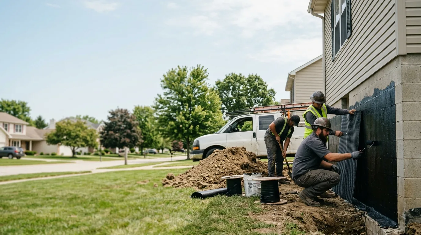 Basement Waterproofing in Higginsport, OH near me